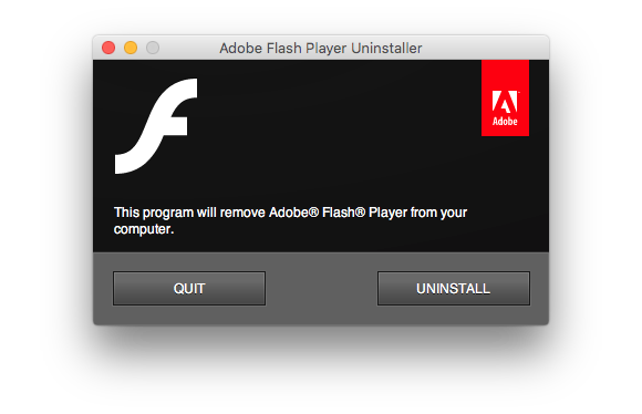 Download Uninstall Flash Player Mac